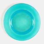 Wholesale glass charger plate PZ-035 product photo